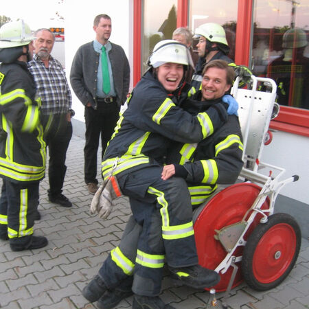 Gruppenbild nach der Leistungsprüfung THL 2015